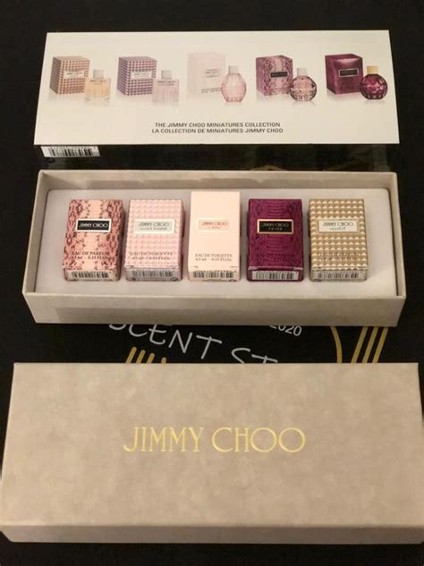 jimmy choo miniature fragrance set